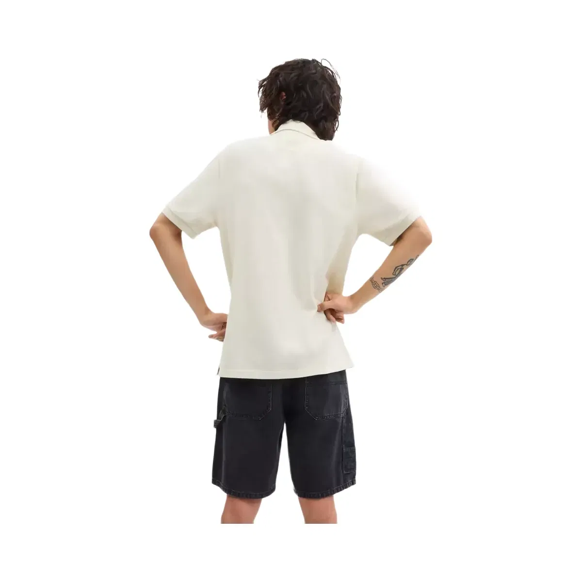 Coach Horse And Carriage Classic Polo In Organic Cotton in White