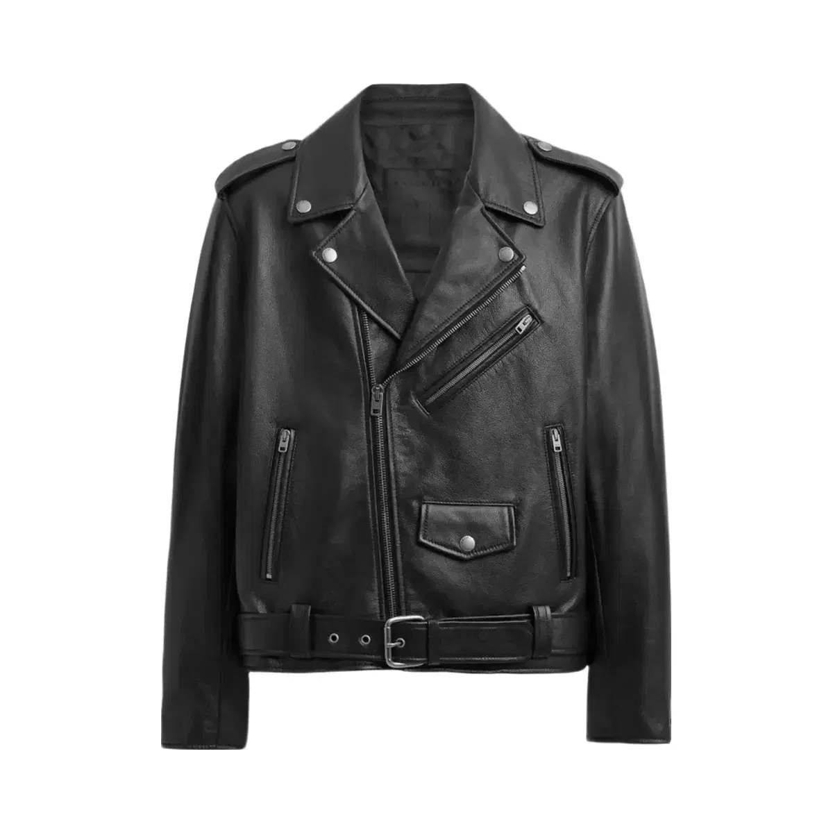 Coach Moto Jacket in Black