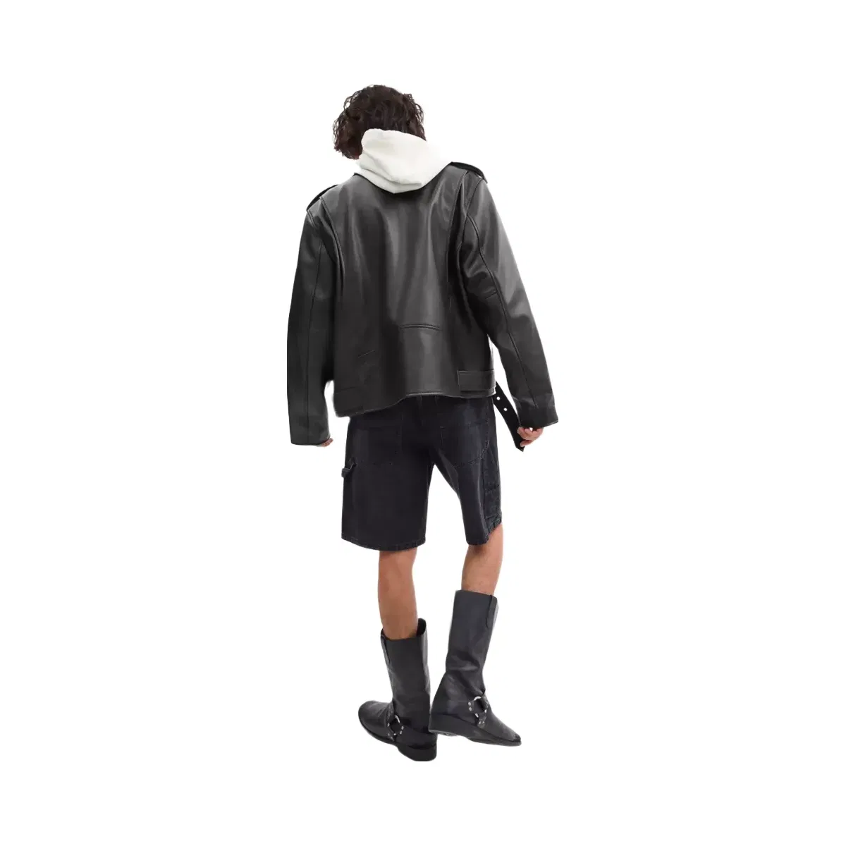 Coach Moto Jacket in Black