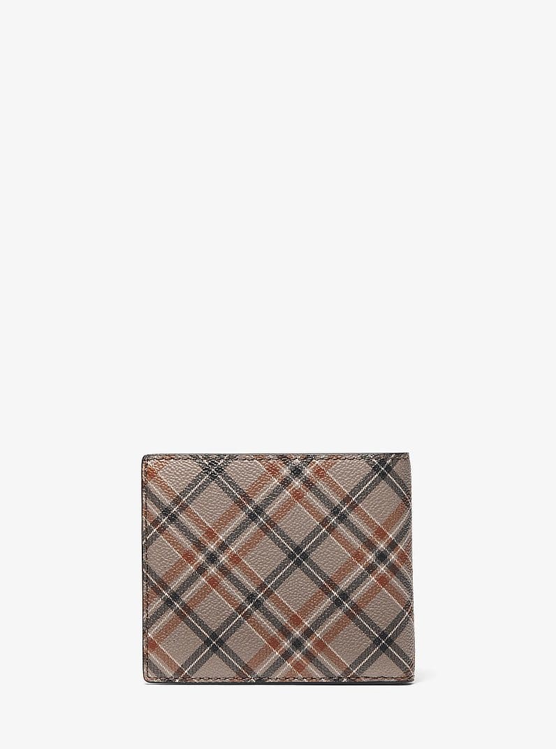 Cooper Plaid Print Wallet