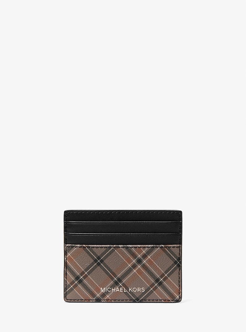 Cooper Plaid Card Case