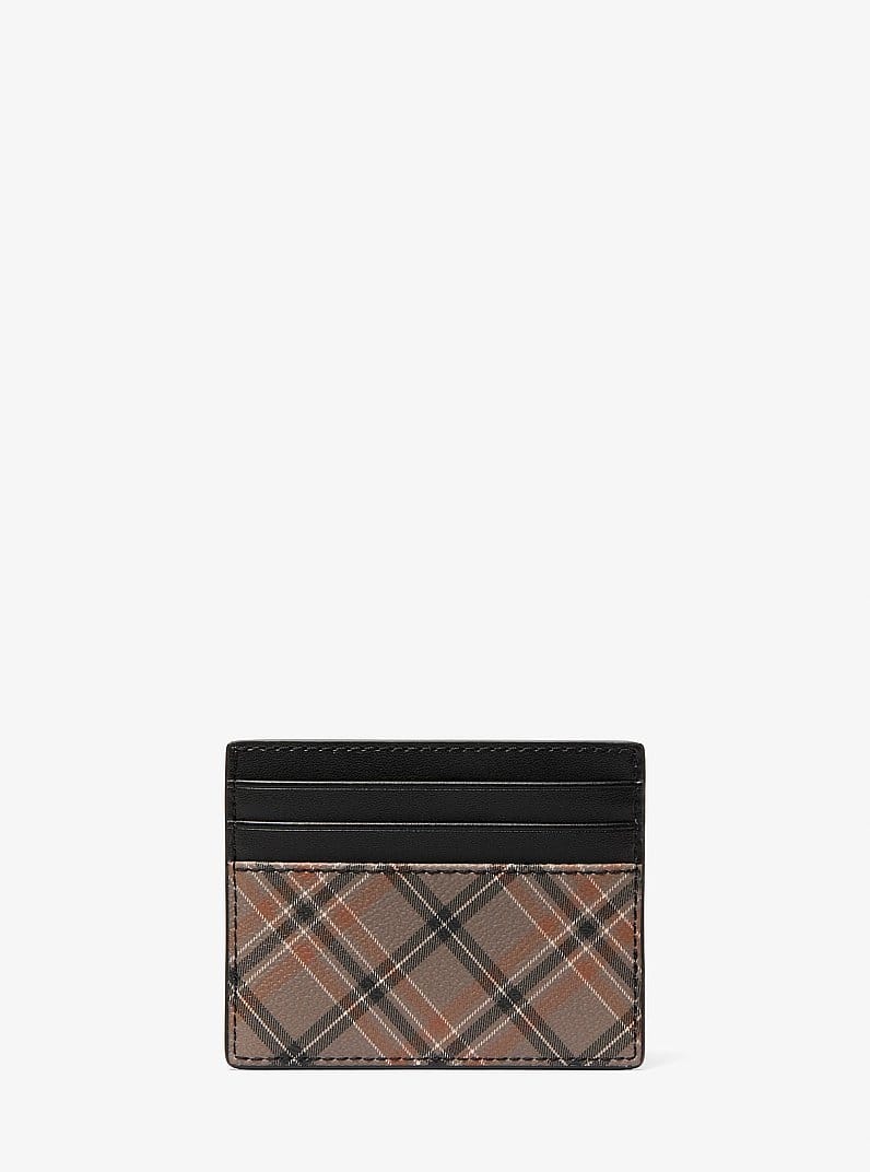 Cooper Plaid Card Case