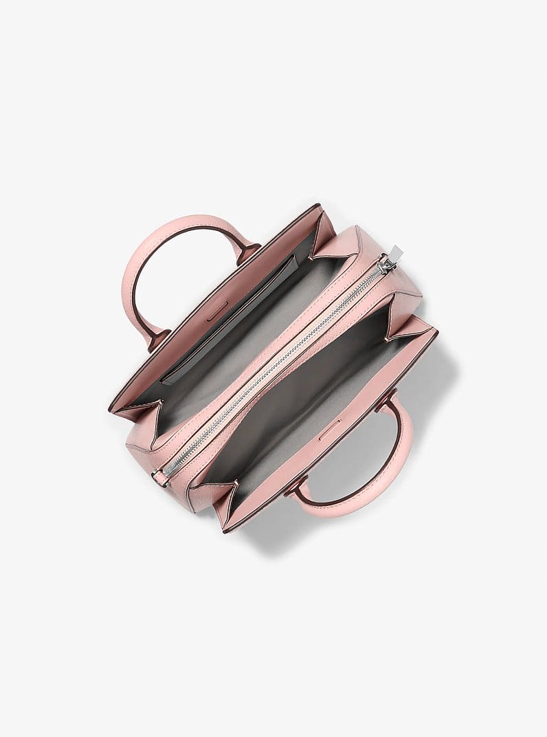 Laila Small Signature Logo Satchel