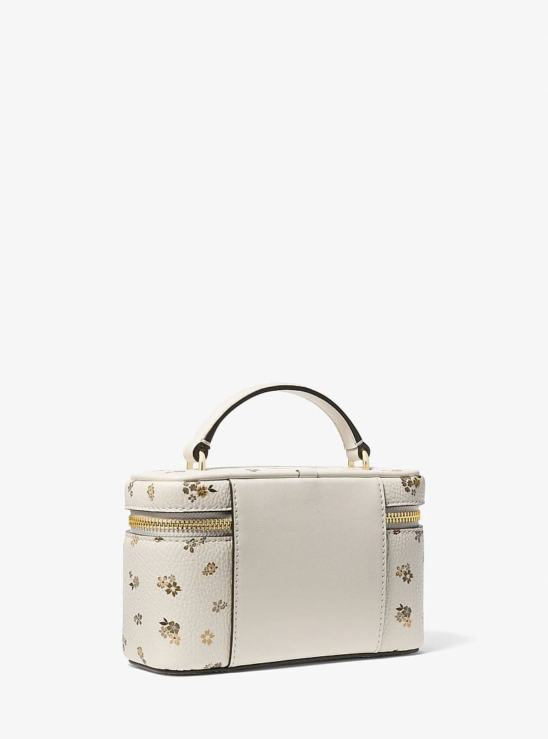 Vivi Small Floral Printed Vanity Crossbody Bag