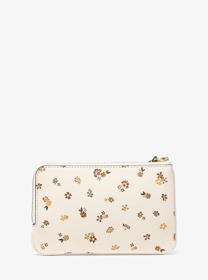 Jet Set Travel Small Floral Printed Wristlet