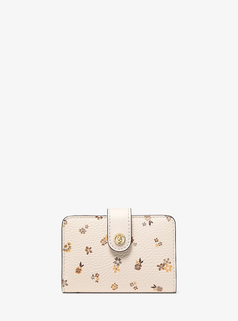 Jet Set Travel Floral Printed Billfold Wallet