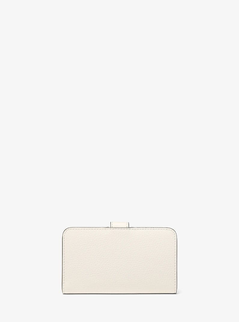 Jet Set Travel Medium Pebbled Leather Billfold Wallet