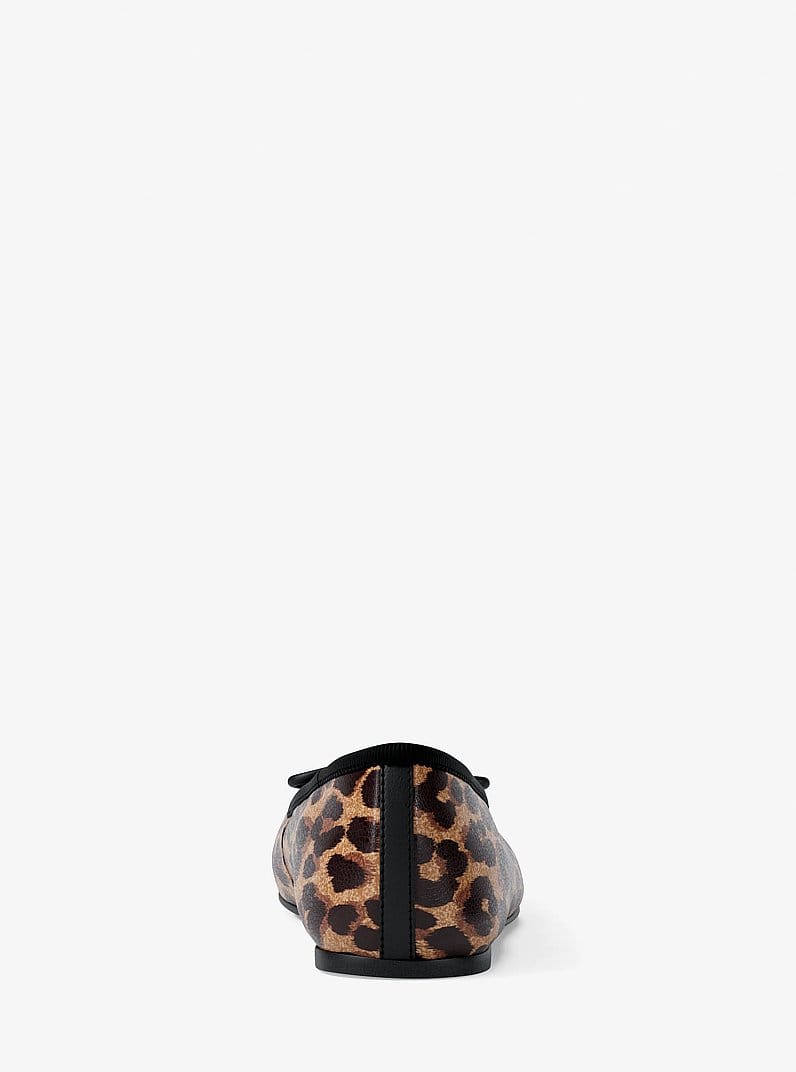 Savannah Leopard Print Ballet Flat