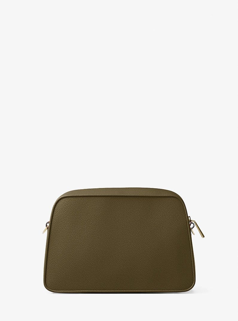 Jet Set Small Leather Camera Crossbody Bag