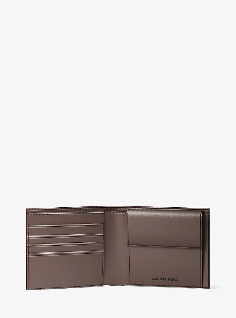 Cooper Logo Billfold Wallet With Coin Pouch
