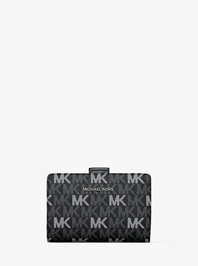 Jet Set Travel Medium Signature Logo Billfold Wallet