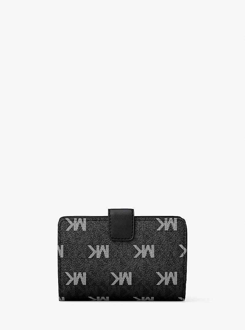 Jet Set Travel Medium Signature Logo Billfold Wallet