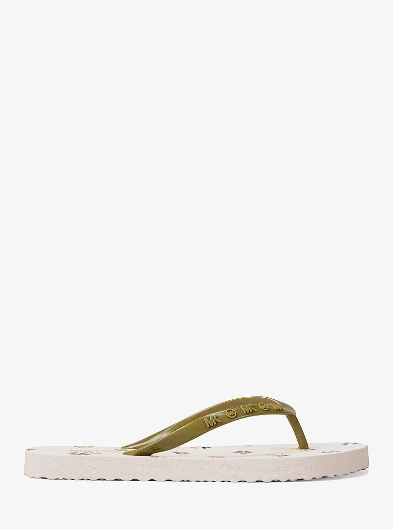 Floral Printed Flip Flop