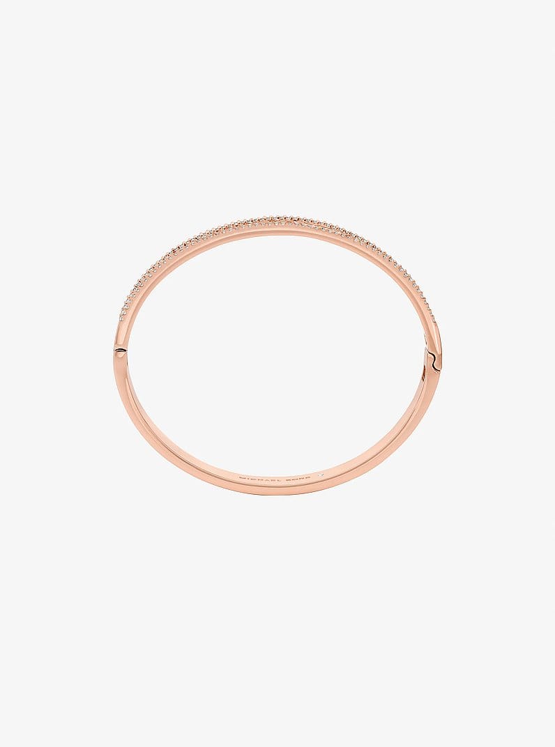 Pavé Logo Bangle