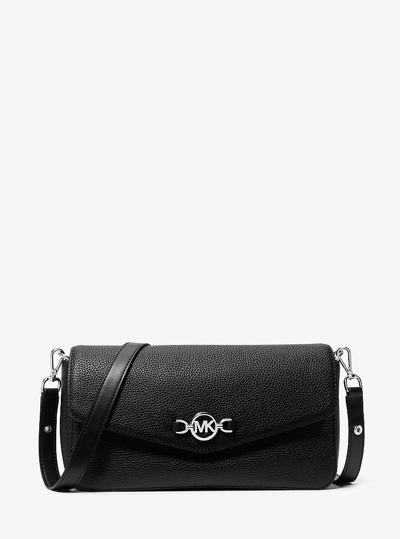 Kacey Medium Pebbled Leather Shoulder Bag