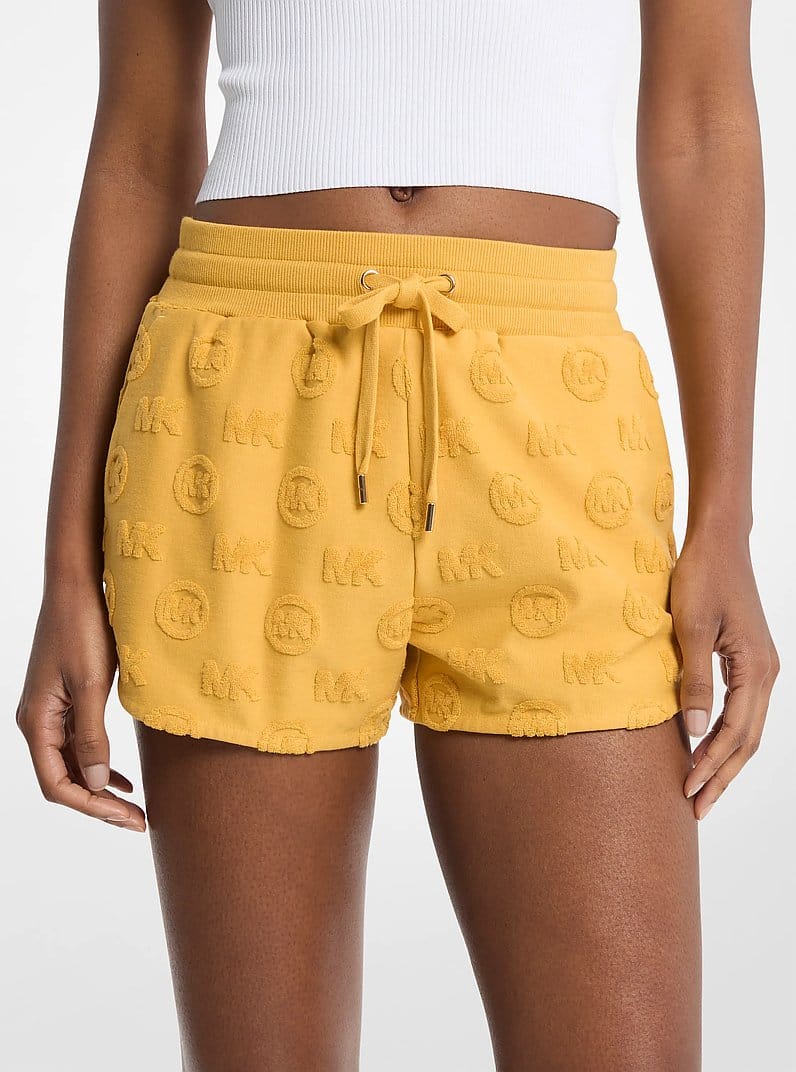 Logo Jacquard Terry Shorts