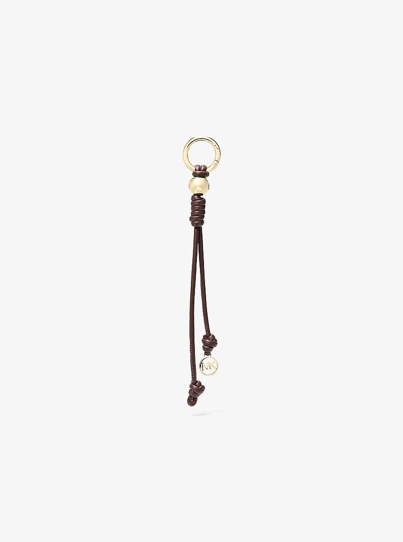 Gold-Tone Knot Bag Charm