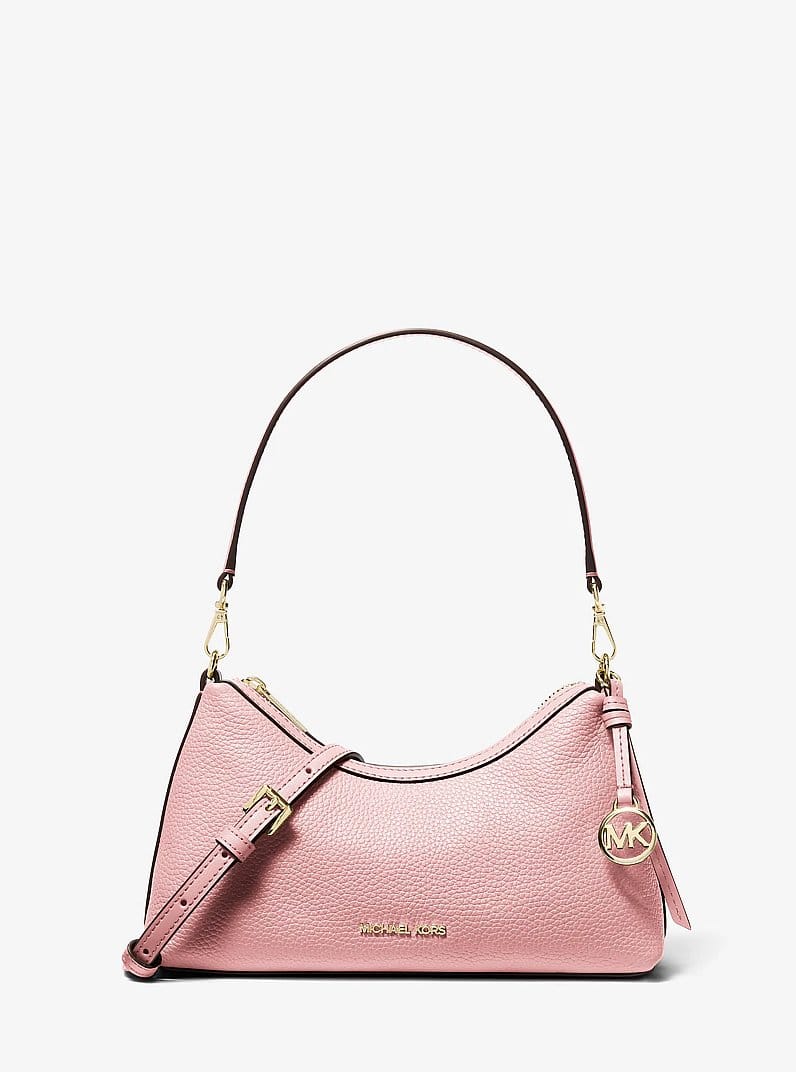 Sammy Small Pebbled Leather Convertible Crossbody Bag