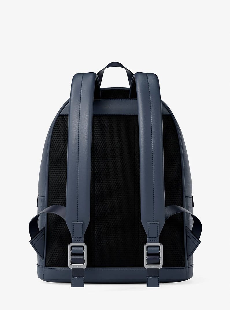 Cooper Medium Logo Debossed Dome Backpack