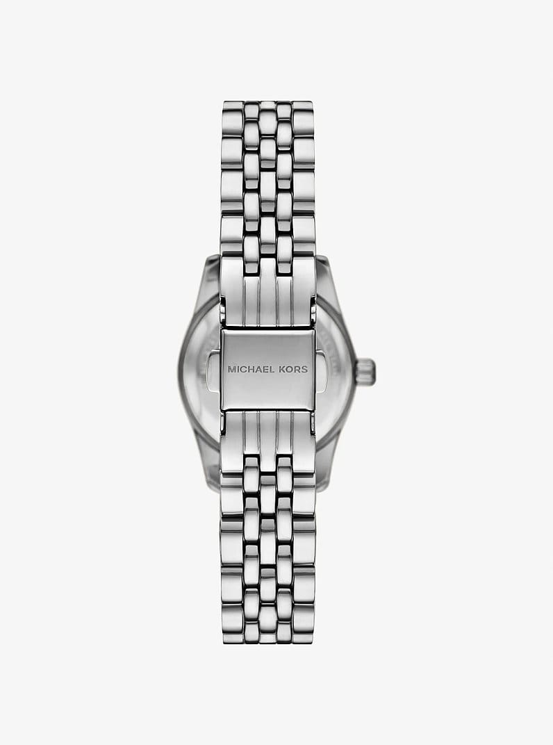 Mini Lexington Pavé Silver-Tone Watch