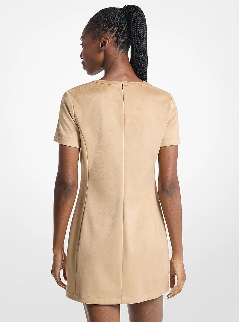 Lace-Up Mini Dress