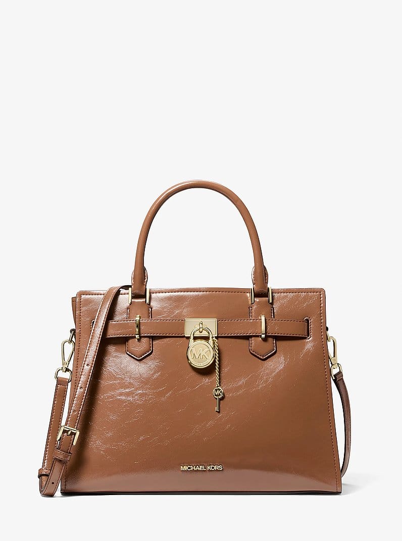 Hamilton Medium Patent Satchel