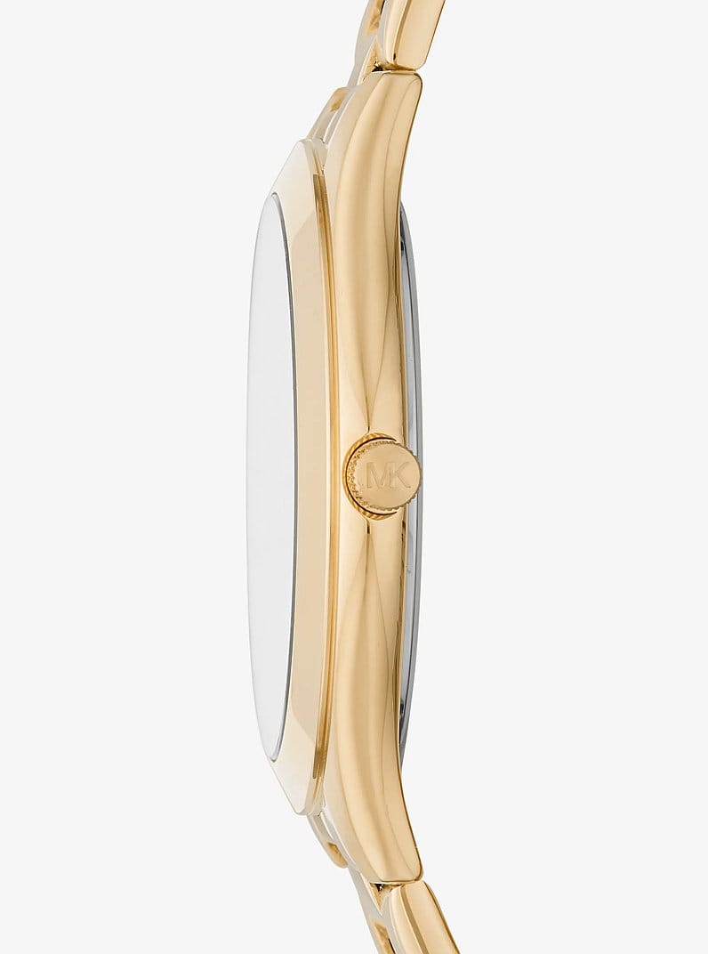Oversized Aspyn Gold-Tone Watch