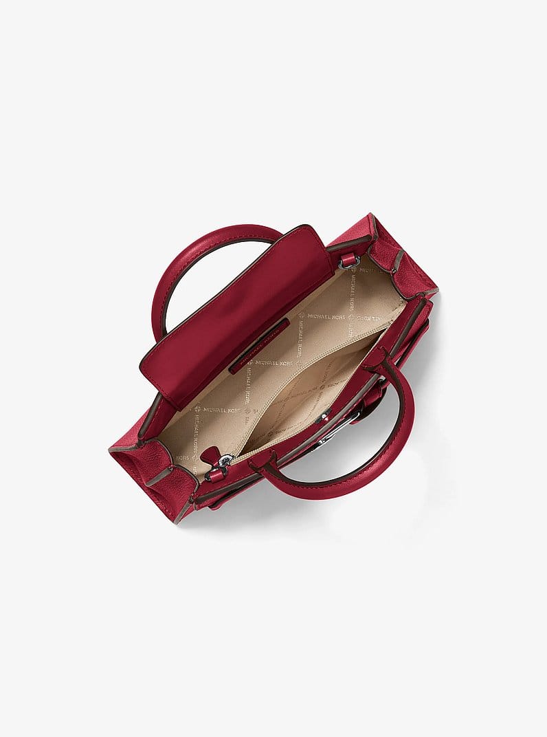Greta Small Leather Satchel