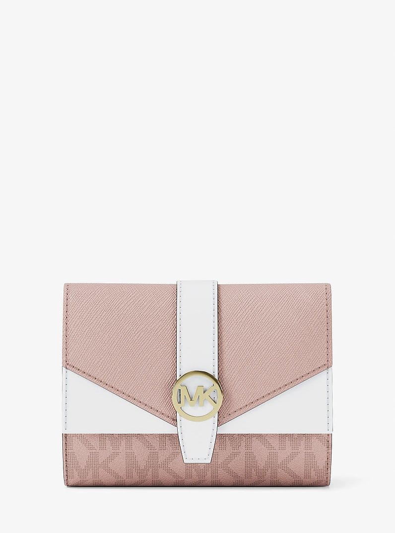 Greenwich Medium Signature Logo Trifold Wallet