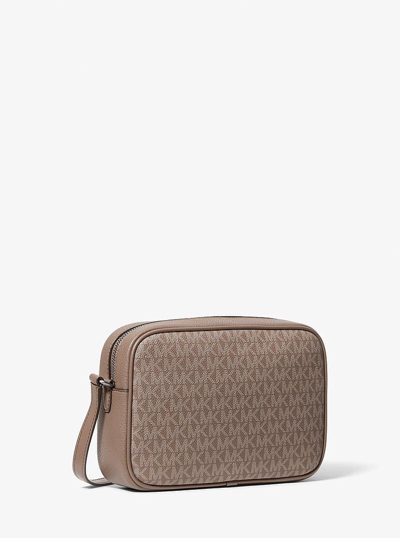 Jet Set Travel Large Signature Logo Camera Crossbody Bag