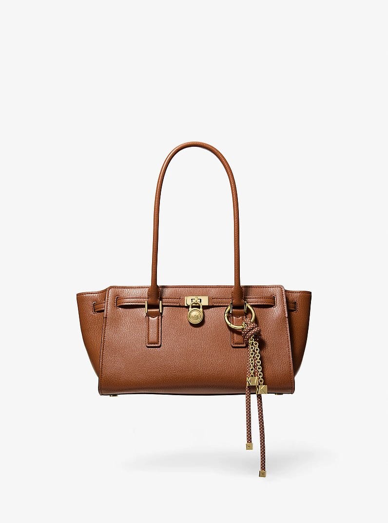 Hamilton Moderne Small Leather Satchel