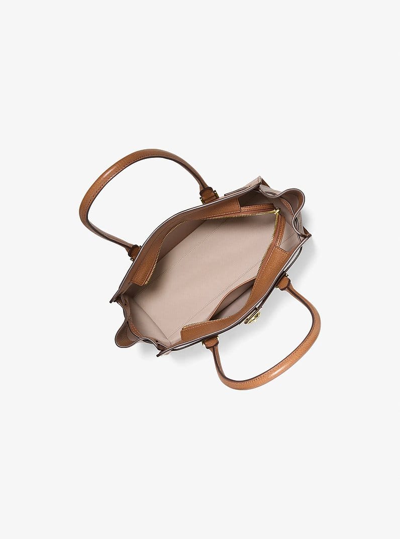Hamilton Moderne Small Leather Satchel