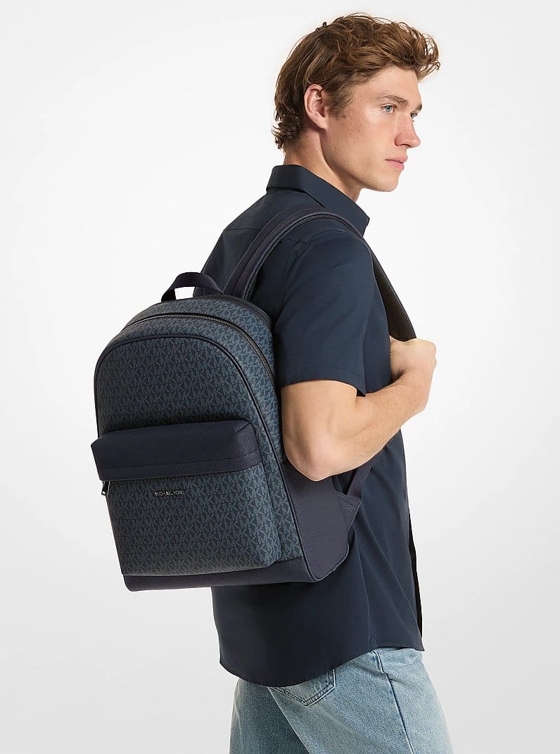 Pacey Medium Signature Logo Backpack