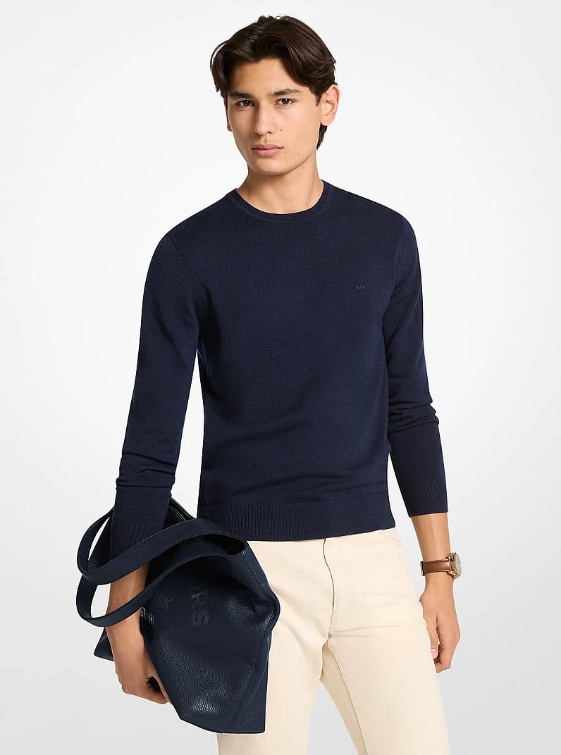 Cooper Small Logo Embossed Tote Bag