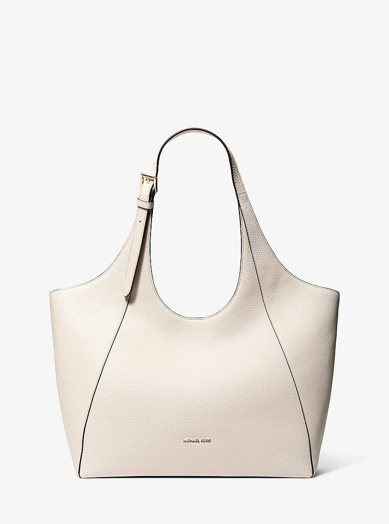 Bernie Large Pebbled Leather Tote Bag
