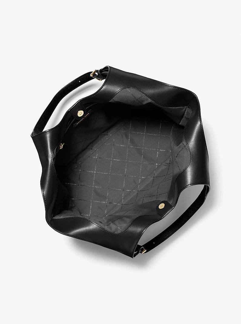 Bernie Large Pebbled Leather Tote Bag