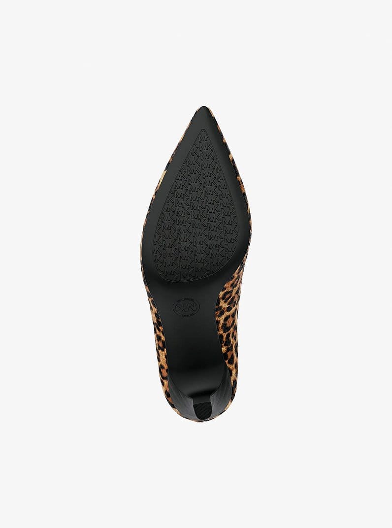 Willa Flex Leopard Print Calf Hair Pump