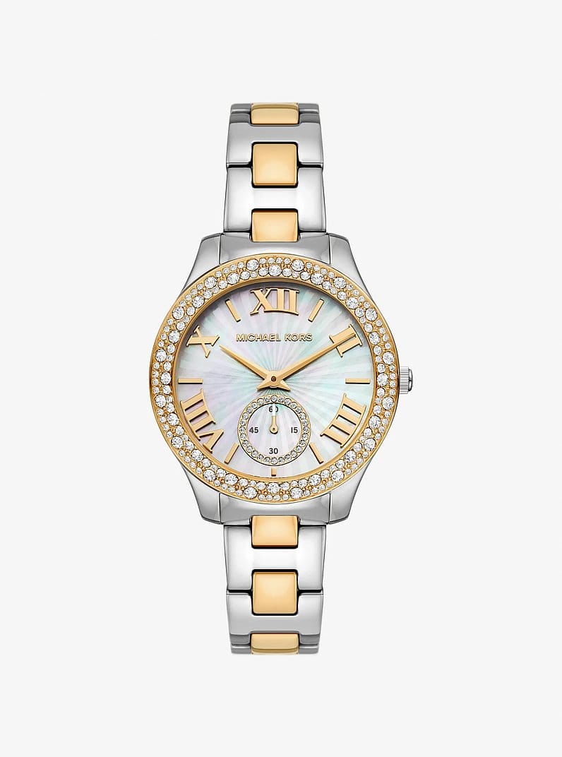 Liliane Pavé Two-Tone Watch