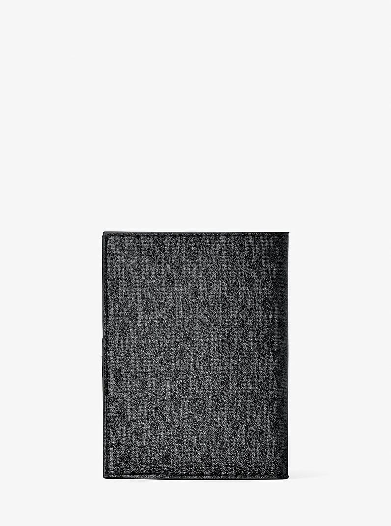 Jet Set Travel Medium Signature Logo Passport Case