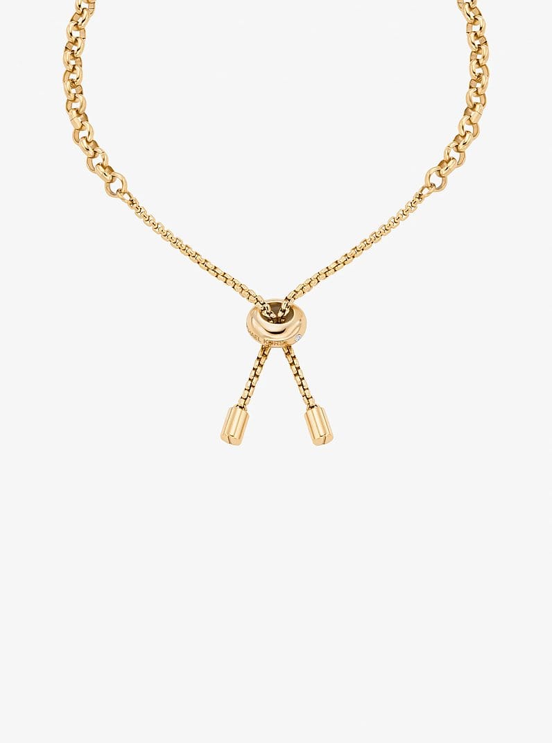 Pavé Charms Slider Bracelet