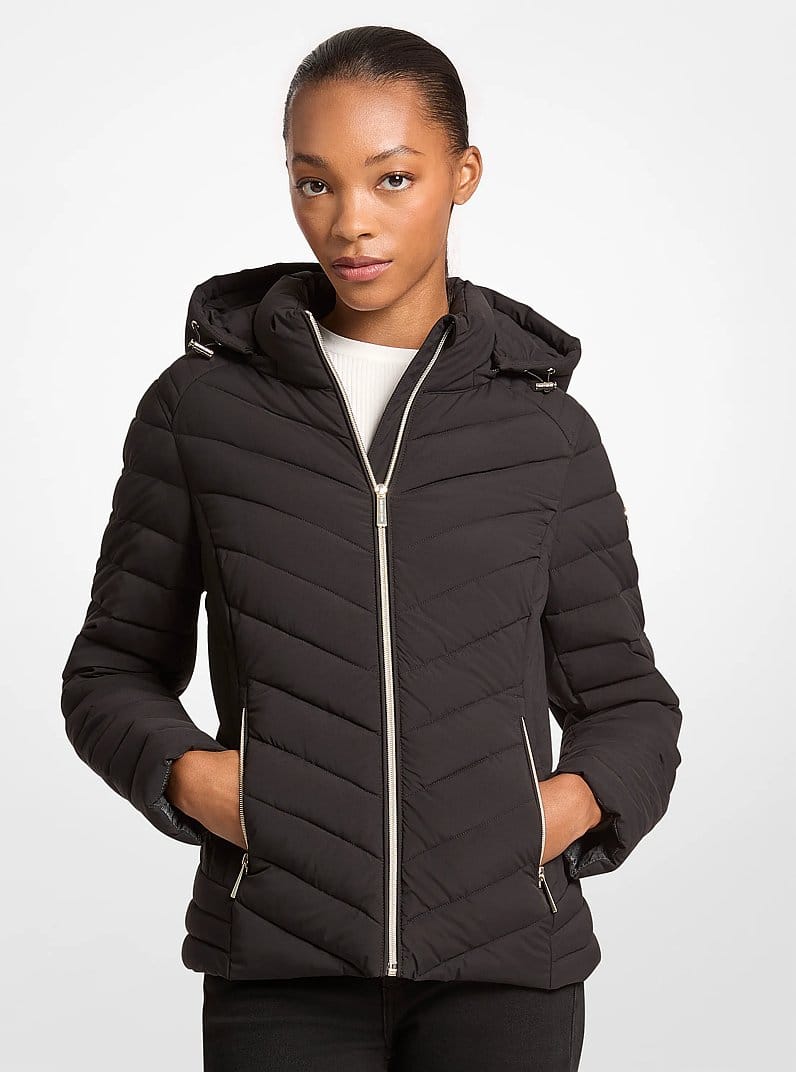 Chevron Quilted Jacket