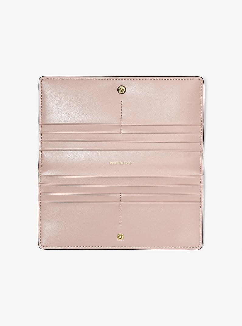 Bryant Large Pebbled Leather Snap-Front Wallet