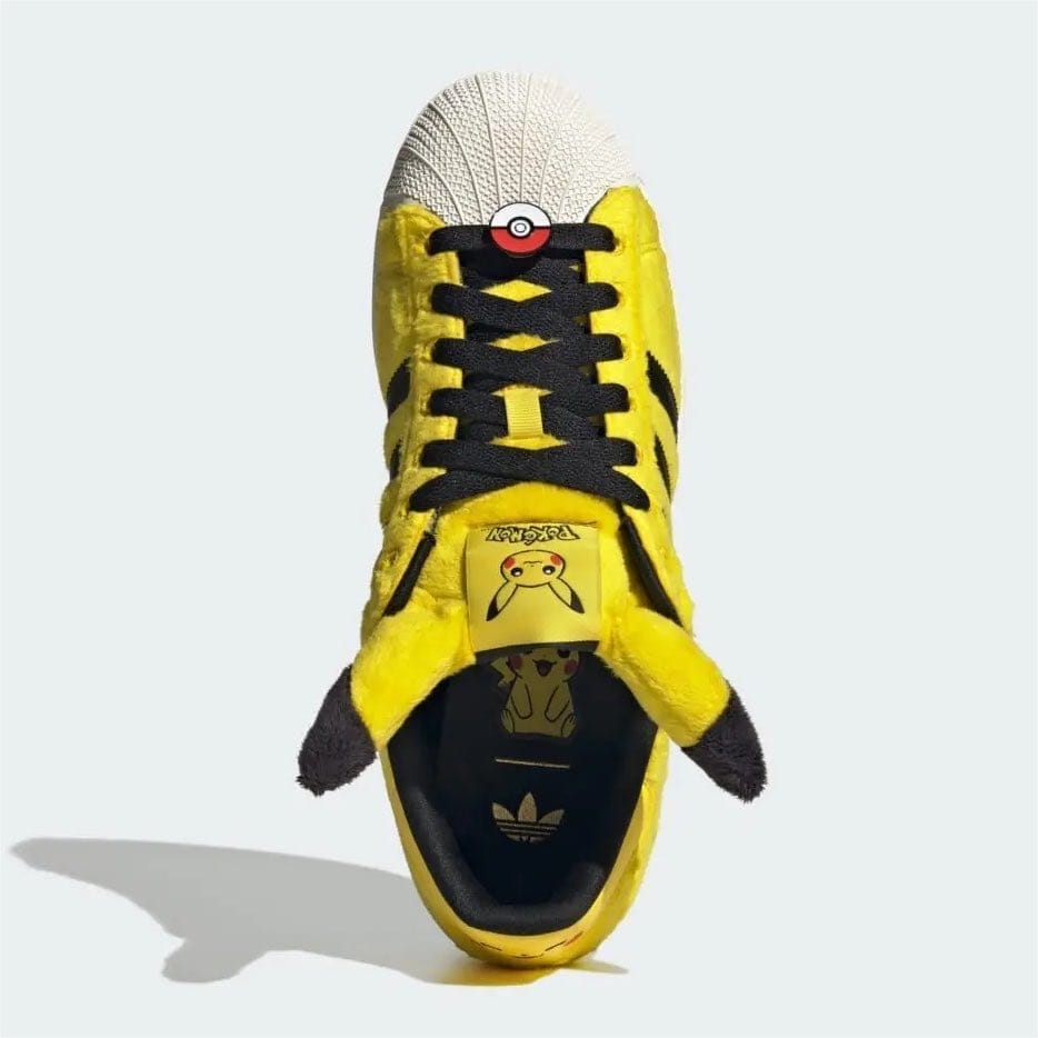 Pokémon x adidas Superstar “Pikachu”