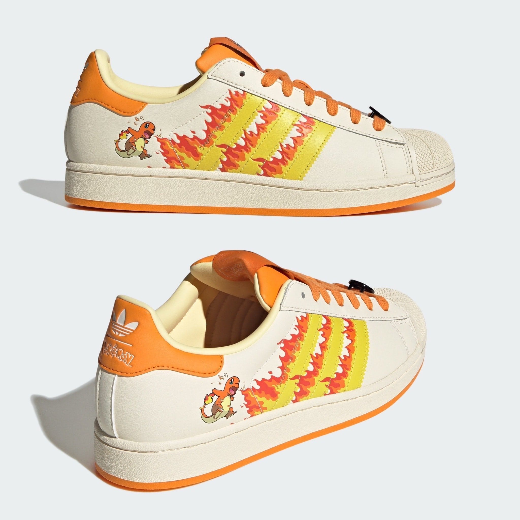 Pokémon x adidas Superstar “Charmander”