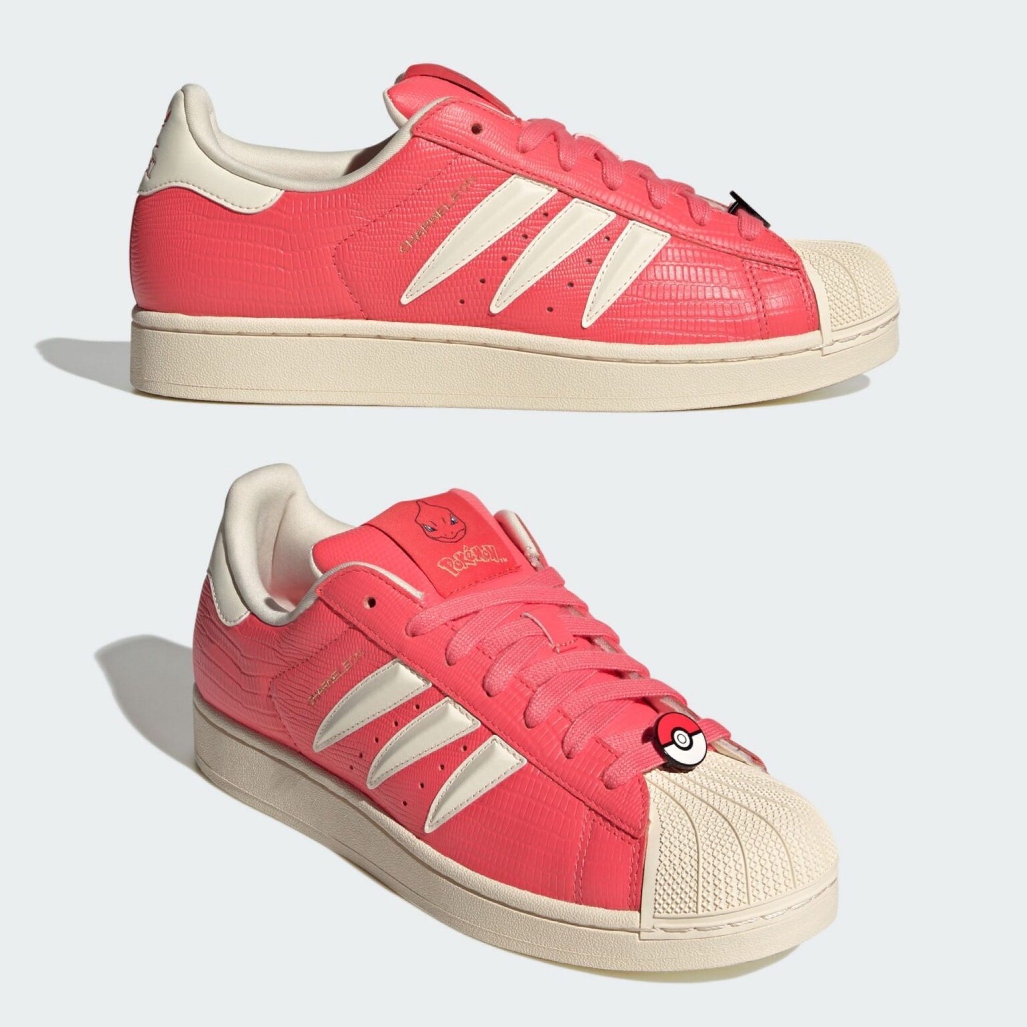 Pokémon x adidas Superstar “Charmeleon”