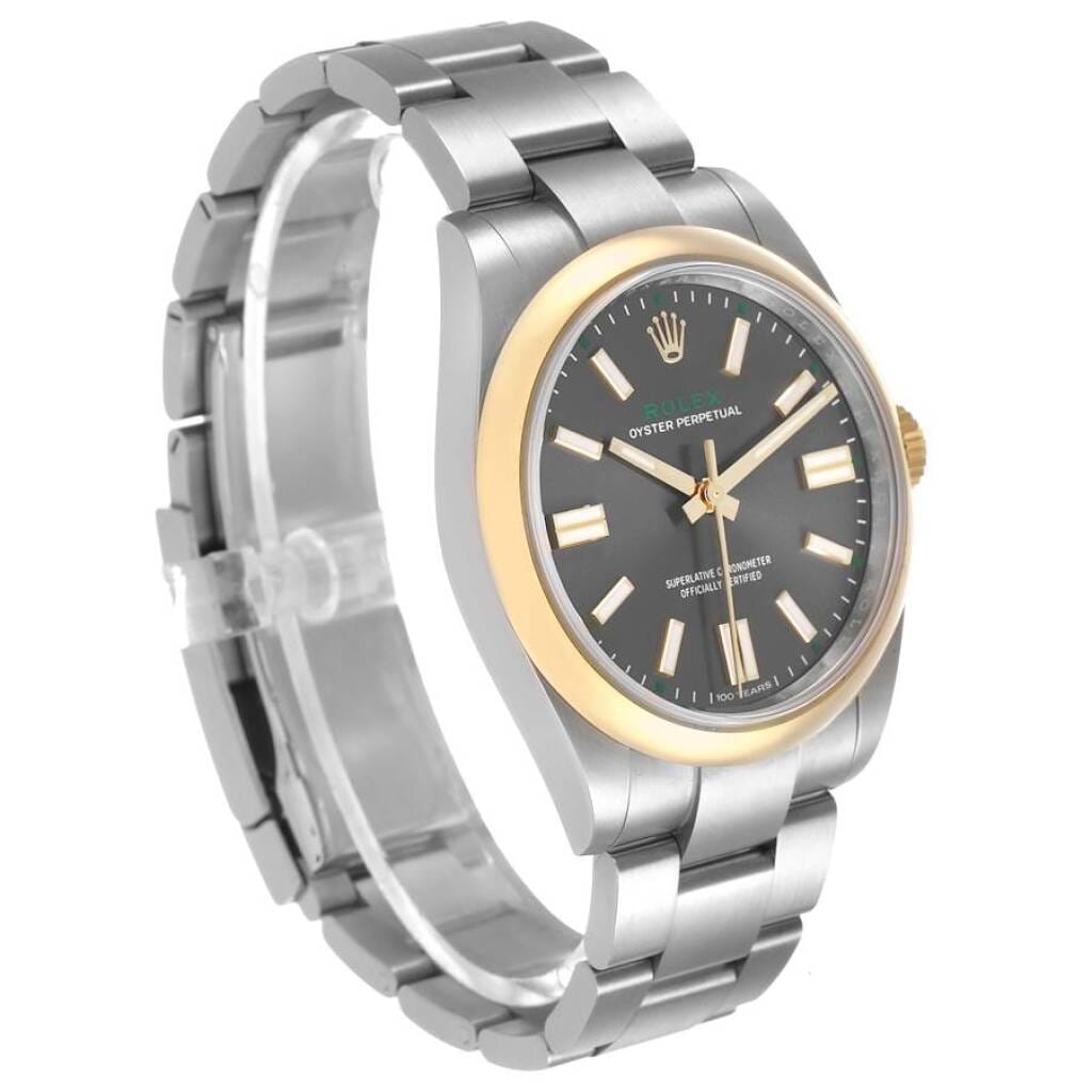 Oyster Perpetual 100th Anniversary (Reference 134303). A 41mm unworn yellow gold stainless steel automatic wristwatch. 2026