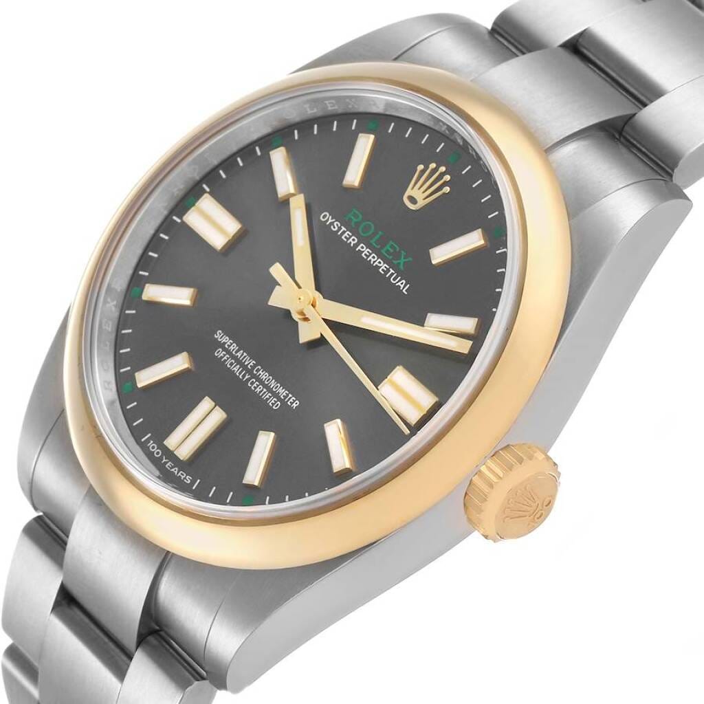 Oyster Perpetual 100th Anniversary (Reference 134303). A 41mm unworn yellow gold stainless steel automatic wristwatch. 2026