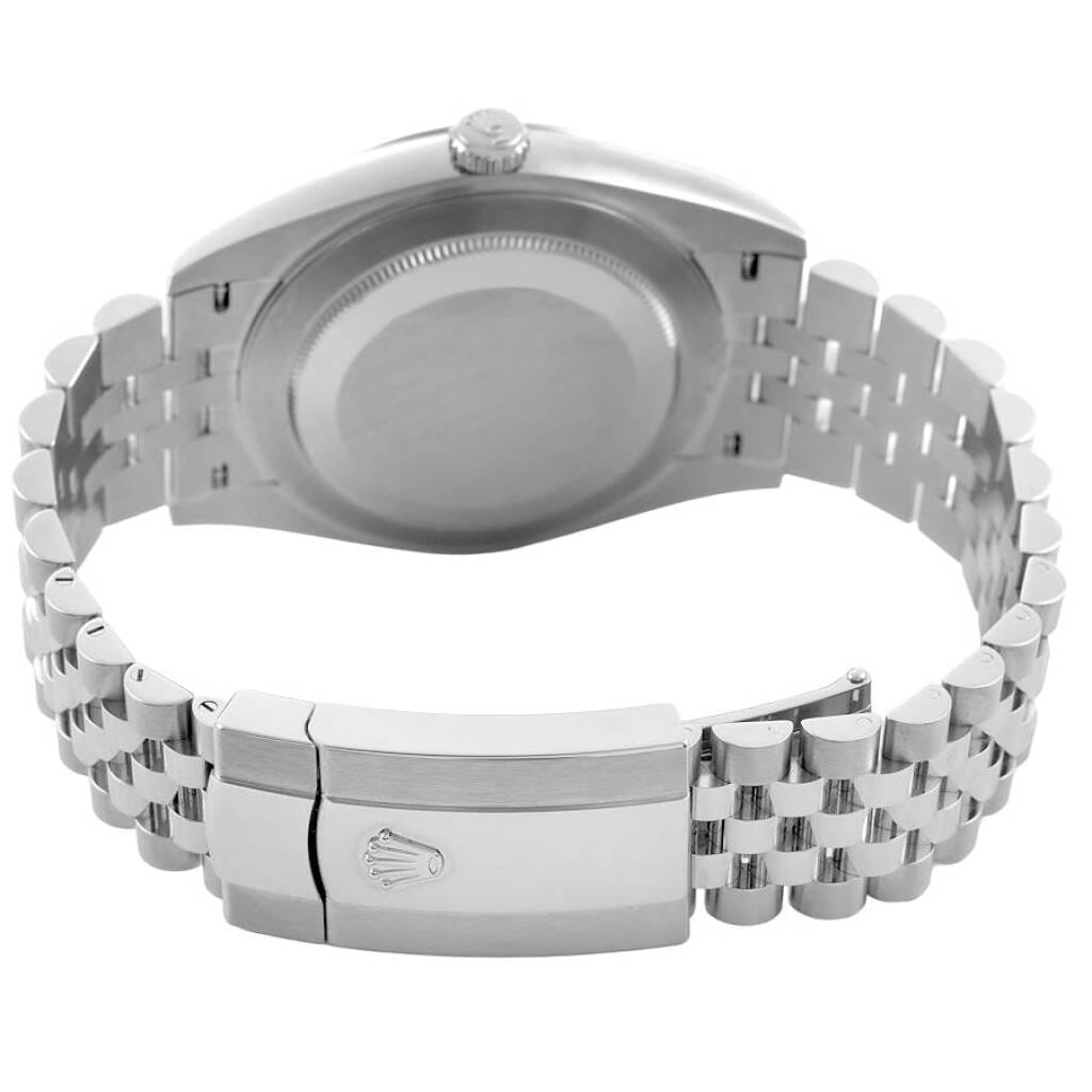 Datejust Mint Green Dial (Reference 126300). A 41mm unworn stainless steel automatic wristwatch with date. 2026
