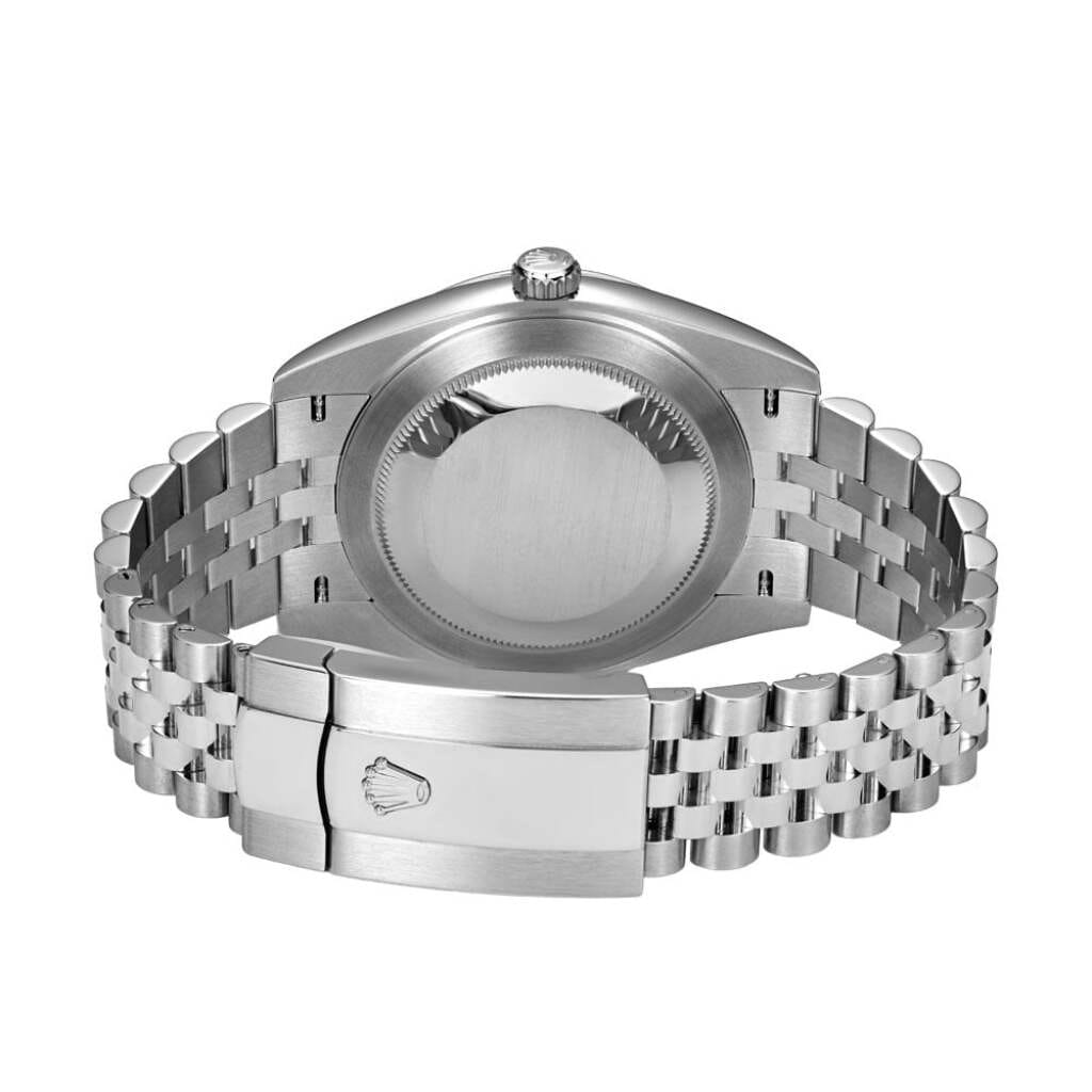 Datejust (Reference 126334). A 41mm stainless steel white gold automatic wristwatch with date. 2022