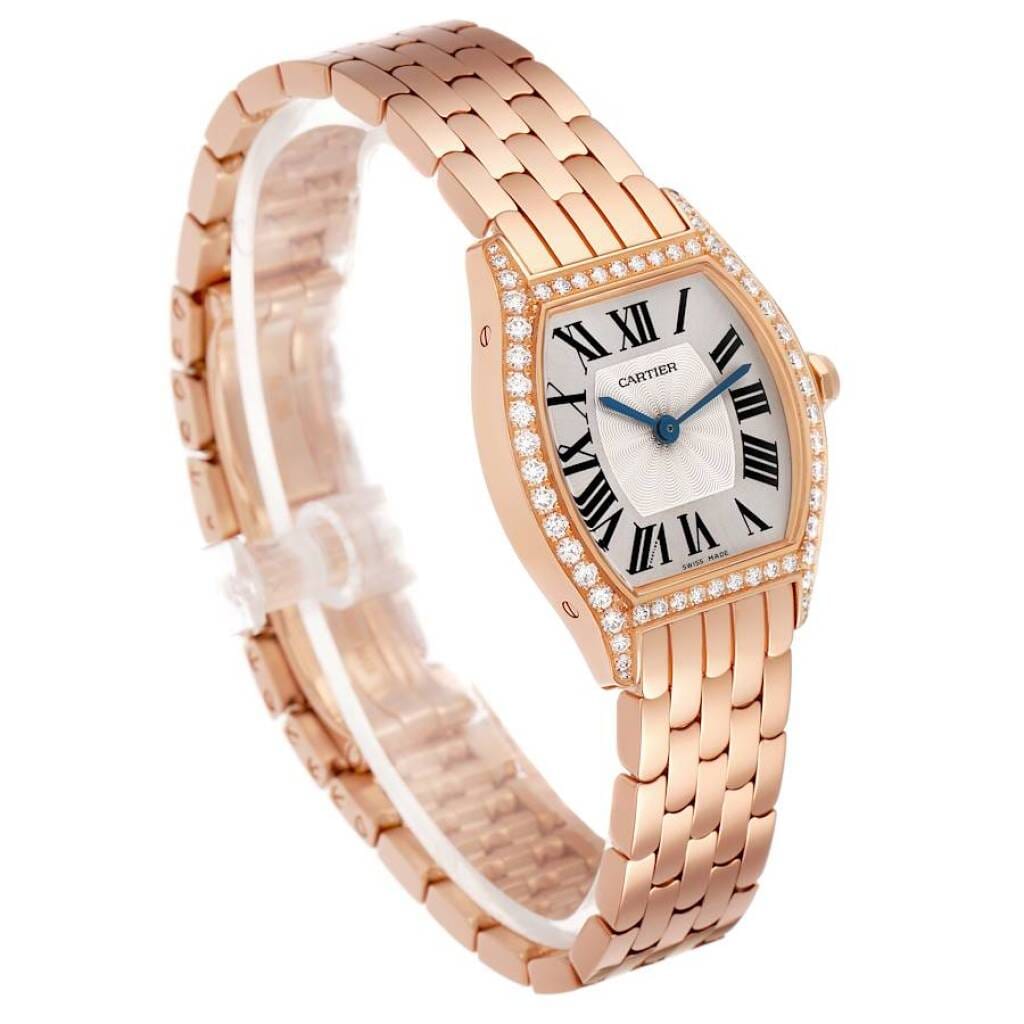 Tortue (Reference WA501010). A 30mm rose gold diamond-set manual wind wristwatch. 2016